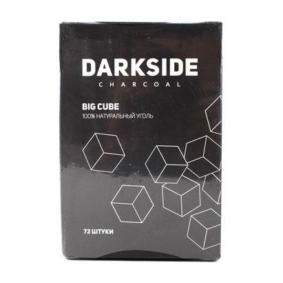 Уголь DarkSide - Big Cube (25 мм, 72 кубика) — 