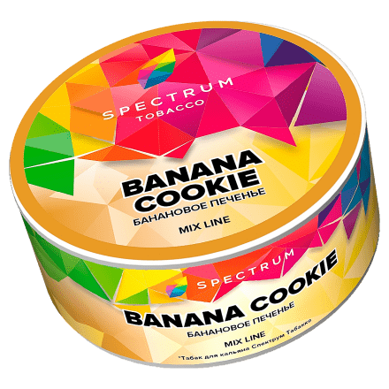 Табак Spectrum Mix Line - Banana Cookie (Банановое Печенье, 25 грамм)