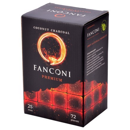 Уголь Fanconi (25 мм, 72 кубика)