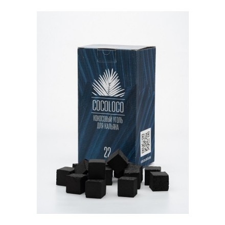 Уголь CocoLoco (22 мм, 96 кубиков)