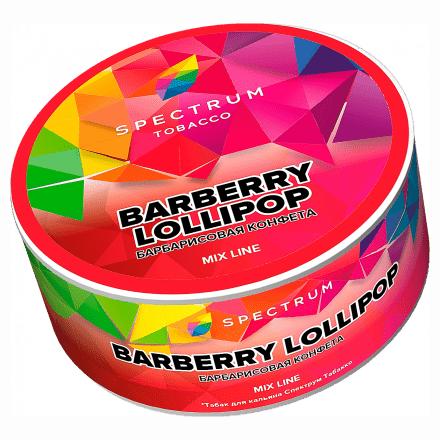 Табак Spectrum Mix Line - Barberry Lollipop (Барбарисовая Конфета, 25 грамм)