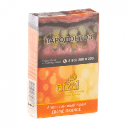 Табак Afzal - Creme Orange (Апельсиновый Крем, 40 грамм)