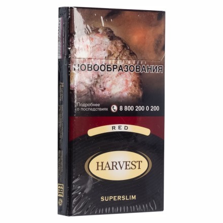 Сигареты Harvest - Red Superslims (блок 10 пачек)