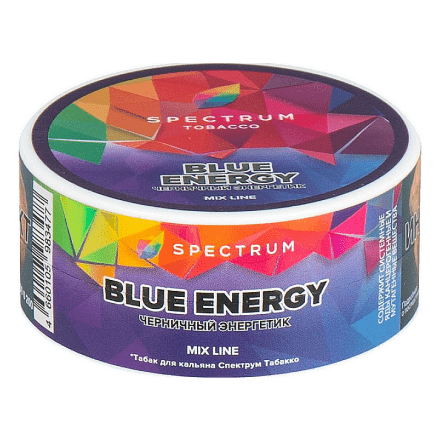 Табак Spectrum Mix Line - Blue Energy (Черничный Энергетик, 25 грамм)