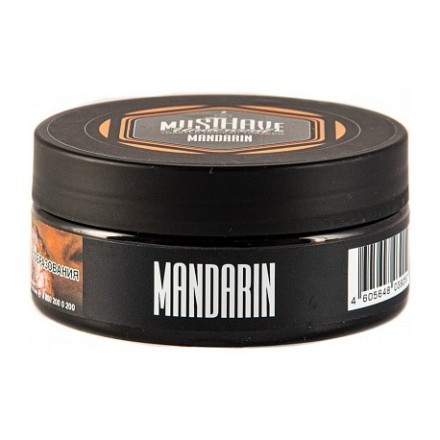 Табак Must Have - Mandarin (Мандарин, 125 грамм)