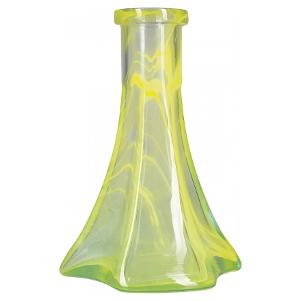 Колба Vessel Glass - Пирамида (Жёлтый Алебастр)