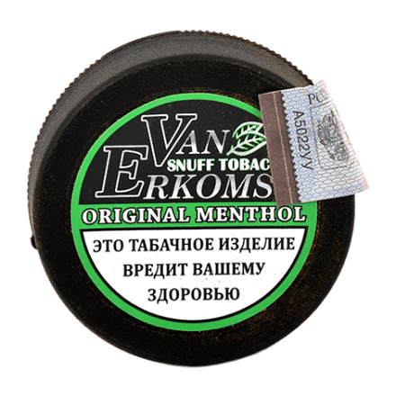 Нюхательный табак Van Erkoms - Original Menthol (10 грамм)