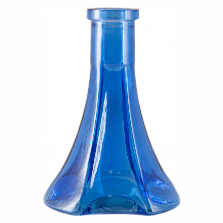 Колба Vessel Glass - Пирамида (Голубая)