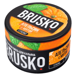 Смесь Brusko Strong - Апельсин с Мятой (250 грамм)