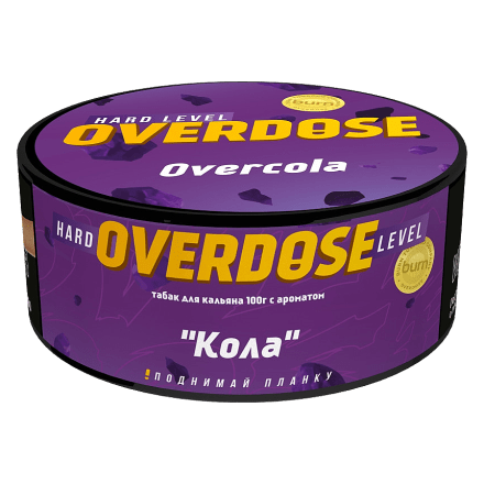 Табак Overdose - Overcola (Кола, 100 грамм)