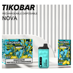 TIKOBAR Nova - Лимон Мята (Lemon Mint, 10000 затяжек)
