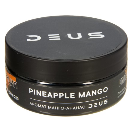 Табак Deus - Pineapple Mango (Ананас и Манго, 100 грамм)