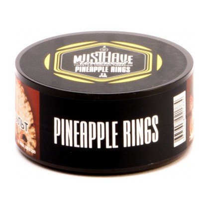 Табак Must Have - Pineapple Rings (Ананасовые кольца, 25 грамм)