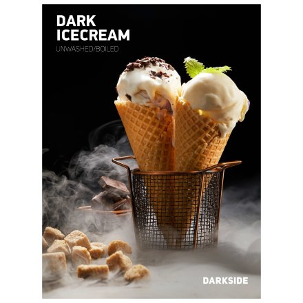 Табак DarkSide Core - DARK ICECREAM (Шоколадное Мороженое, 250 грамм)