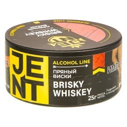 Табак Jent - Brisky Whiskey (Пряный Виски, 25 грамм)