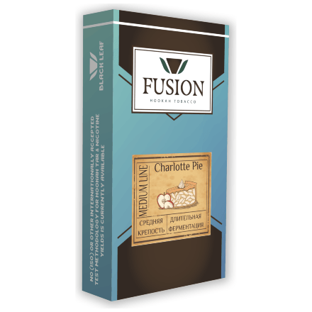Табак Fusion Medium - Charlotte Pie (Пирог Шарлотка, 100 грамм)