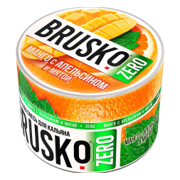 Смесь Brusko Zero - Манго с Апельсином и Мятой (50 грамм)