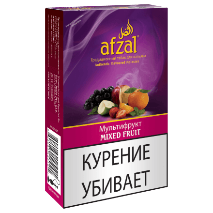 Табак Afzal - Mixed Fruit (Мультифрукт, 40 грамм)