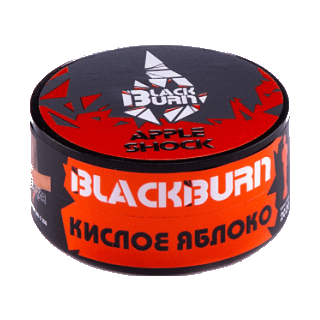 Табак BlackBurn - Apple Shock (Кислое Яблоко, 25 грамм)