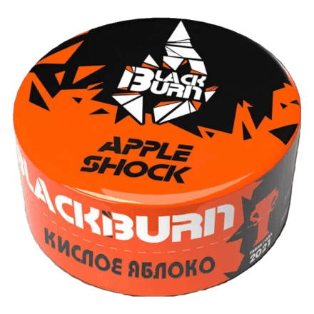 Табак BlackBurn - Apple Shock (Кислое Яблоко, 25 грамм)