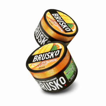 Смесь Brusko Medium - Манго с Апельсином и Мятой (250 грамм)