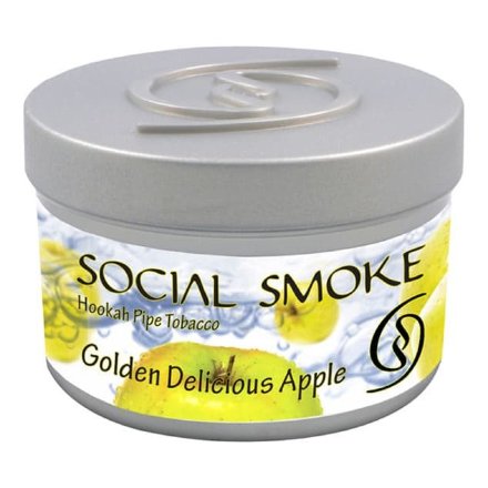 Табак Social Smoke - Golden Delichious Apple (Золотое Яблоко, 250 грамм)