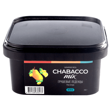 Смесь Chabacco MIX MEDIUM - Pear Drops (Грушевые Леденцы, 200 грамм)