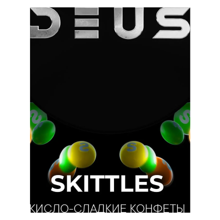 Табак Deus - Skittles (Кисло-Сладкие Конфеты, 100 грамм)