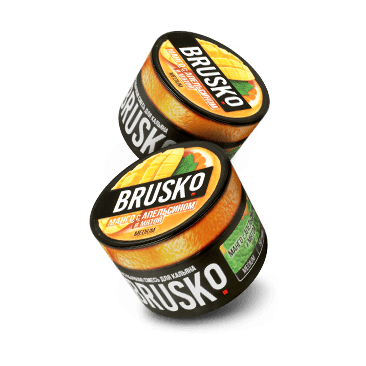 Смесь Brusko Medium - Манго с Апельсином и Мятой (50 грамм)