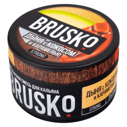 Смесь Brusko Strong - Дыня с Кокосом и Карамелью (250 грамм)