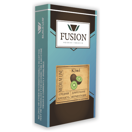 Табак Fusion Medium - Kiwi (Сладкий Киви, 100 грамм)