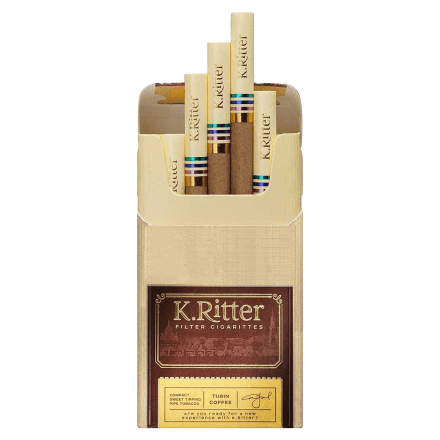 Сигариты K.Ritter - Turin Coffee Compact (Туринский Кофе, 20 штук)