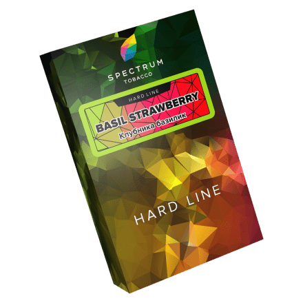 Табак Spectrum Hard - Basil Strawberry (Клубника Базилик, 25 грамм)