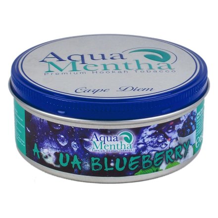Табак Aqua Mentha - Aqua Blueberry (Аква Черника, 250 грамм)