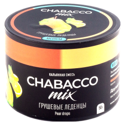 Смесь Chabacco MIX MEDIUM - Pear Drops (Грушевые Леденцы, 50 грамм)