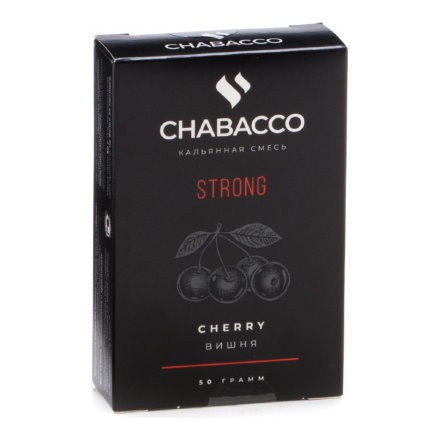 Смесь Chabacco STRONG - Cherry (Вишня, 50 грамм)