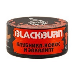 Табак BlackBurn - Strawberry Coconut (Клубника - Кокос и Эвкалипт, 25 грамм)