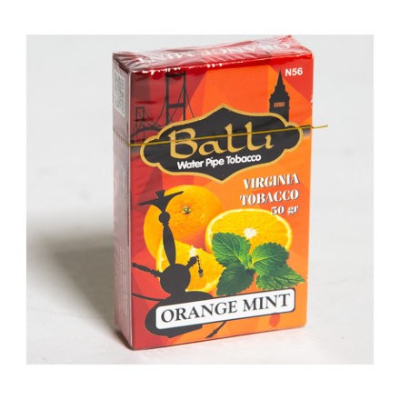 Табак Balli - Orange Mint (Апельсин и Мята, 50 грамм)