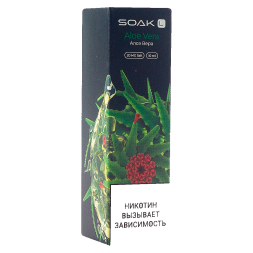 Жидкость SOAK L - Aloe Vera (Алоэ Вера, 10 мл, 2 мг)