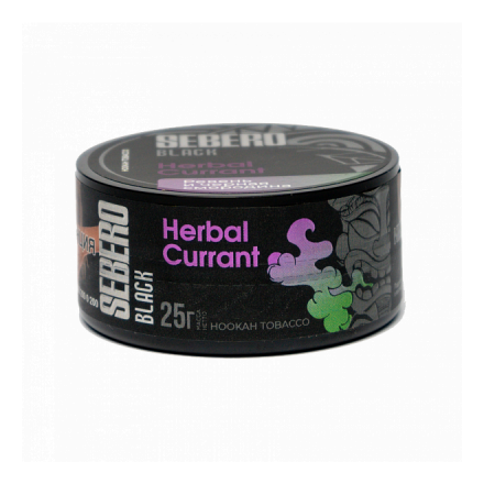 Табак Sebero Black - Herbal Currant (Ревень-Смородина, 25 грамм)