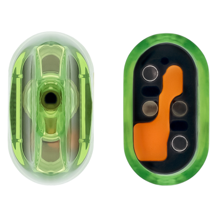Сменный картридж Brusko - Minican (0.8 Ом, 3 мл., Зелёный, 2 шт.)