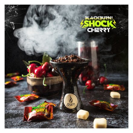 Табак BlackBurn - Cherry Shock (Кислая Вишня, 100 грамм)
