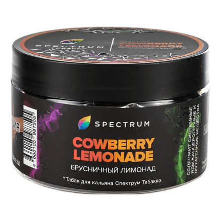 Табак Spectrum Hard - Cowberry Lemonade (Брусничный Лимонад, 200 грамм)