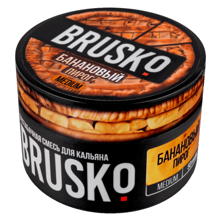 Смесь Brusko Medium - Банановый Пирог (50 грамм)